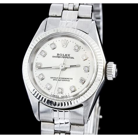 costo rolex oyster perpetual donna|used rolex oyster perpetual lady.